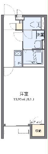 クレイノルーチェ　ルシェロの間取り