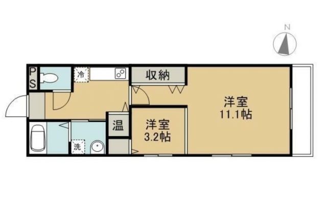 ベルトピア学校町の間取り