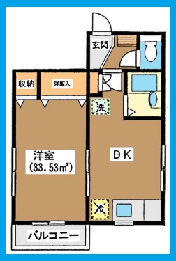 豊島区西巣鴨のマンションの間取り