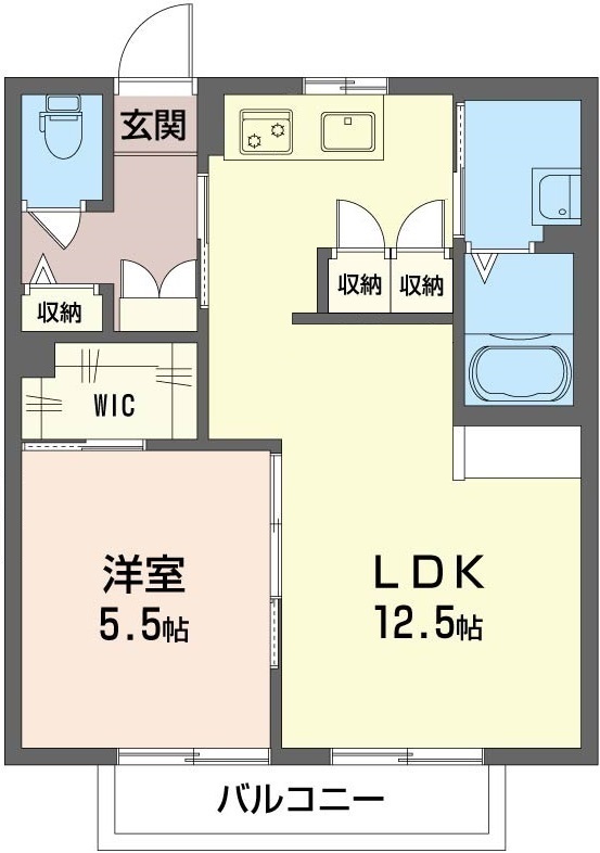 シエロ・アスールAの間取り