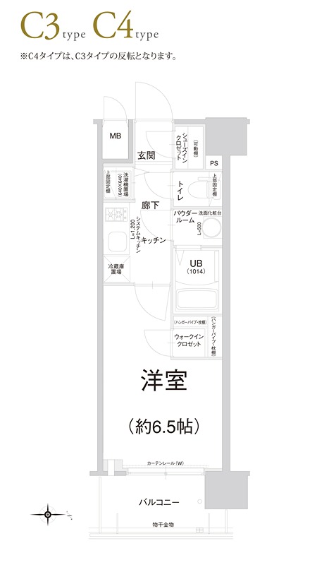 エスリード京都梅小路2の間取り