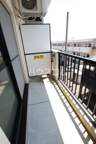 【豊田市青木町のマンションのバルコニー】