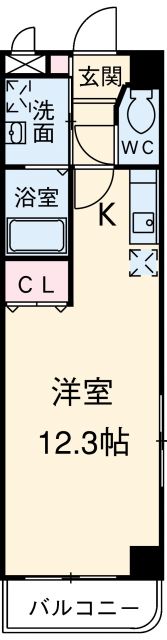 【豊田市青木町のマンションの間取り】