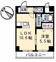 リーベンルミエールの間取り