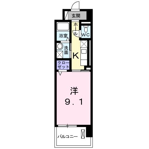 ｅＺｅｓｔ大塔の間取り