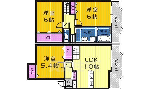 アルティエーレ セラA棟の間取り