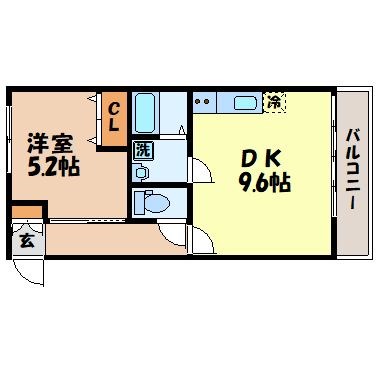 たまハウス（愛宕2丁目）の間取り