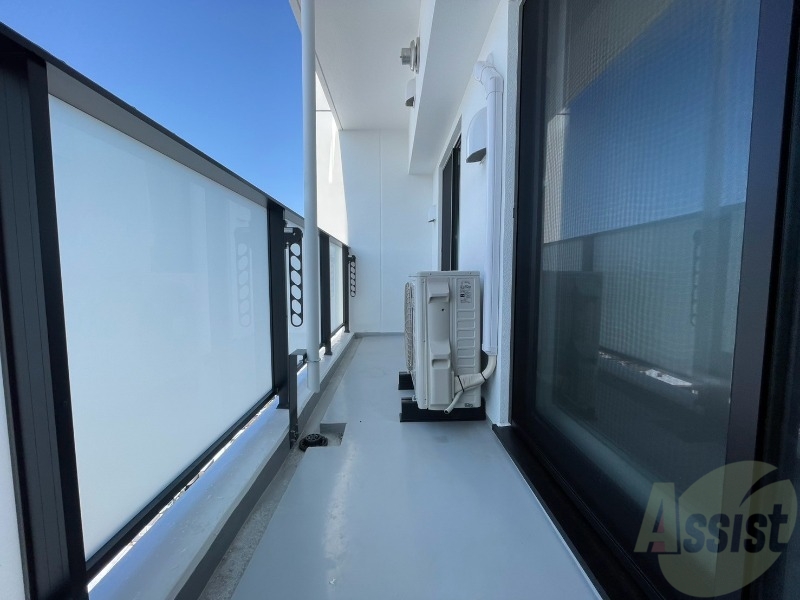 バルコニー　バルコニーです。洗濯物を干したり一息ついたりできますね！