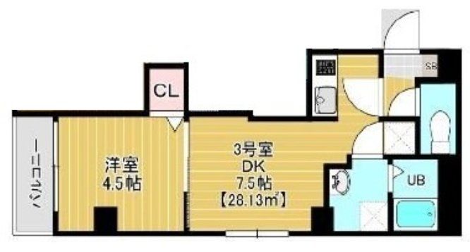 コティ港町の間取り