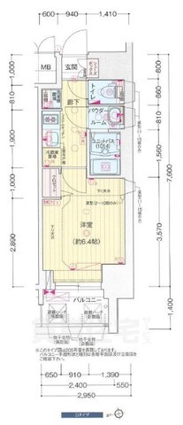 プレサンス吹上駅前エテルノの間取り