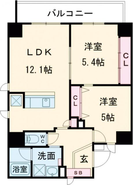 スカイテラスの間取り