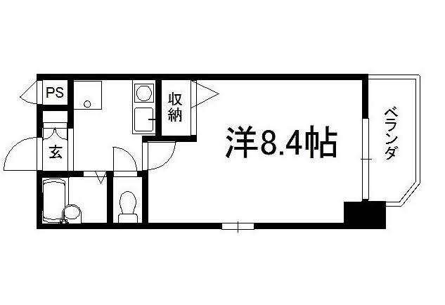 エムエフ御所北の間取り