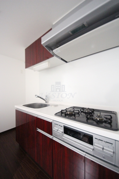 キッチン　別タイプのお部屋の写真になります。