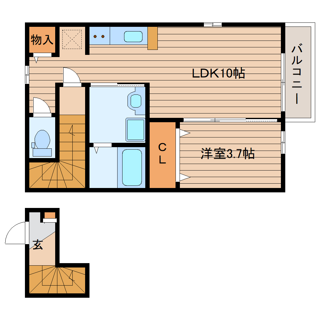 アクトIの間取り