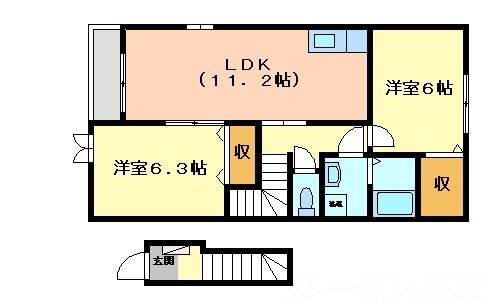 プチアンジュの間取り