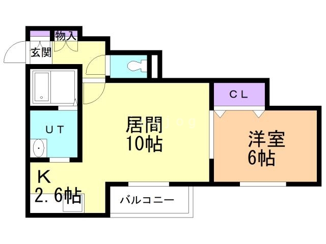 ハスコリオ東光IIIの間取り