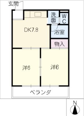 リベラル８８の間取り