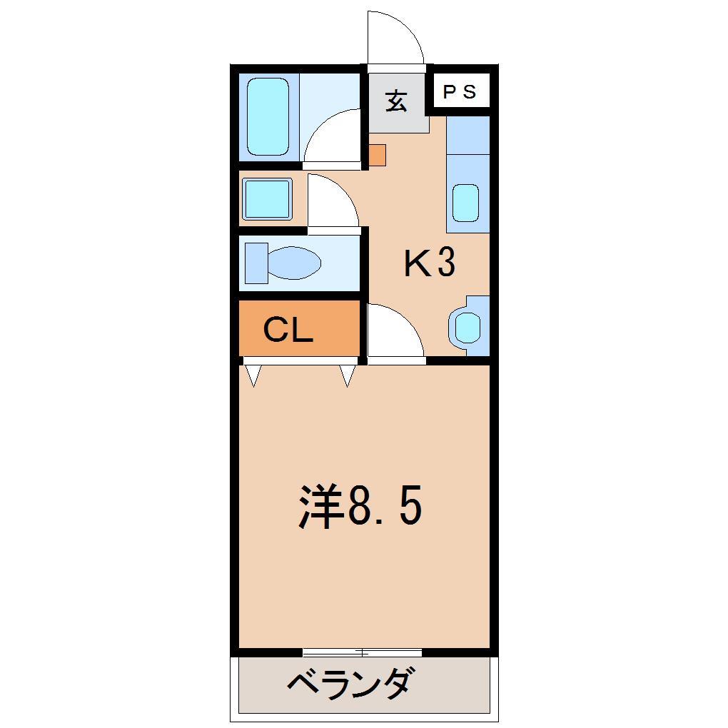 センチュリーフクナミの間取り