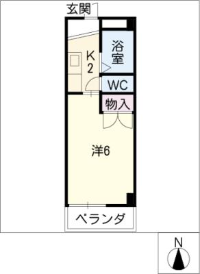 アビニヨン今伊勢の間取り