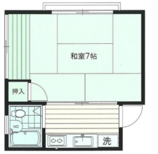 本多2号館の間取り