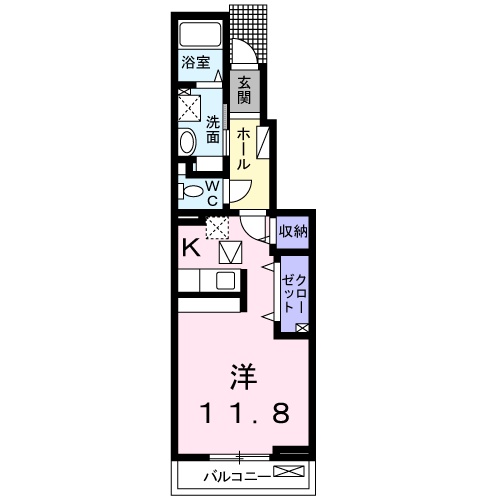 クレセラ　キャトルの間取り