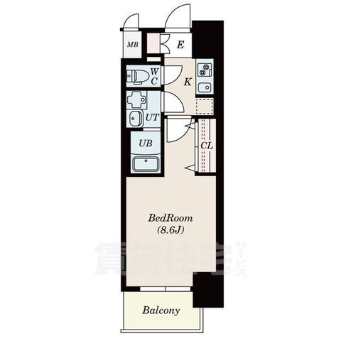 S-RESIDENCE金山Westの間取り