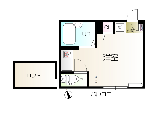 ブリリアント山手の間取り