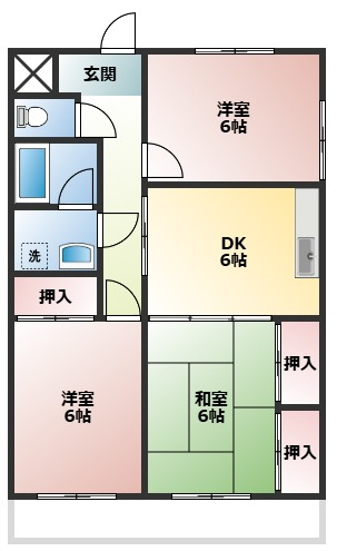 サンヴィレッジSTIIの間取り