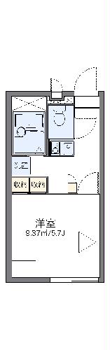 レオパレス柏の間取り