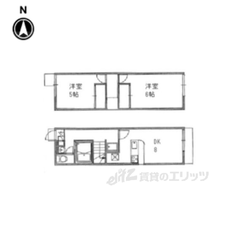 レオパレスめぐみの間取り