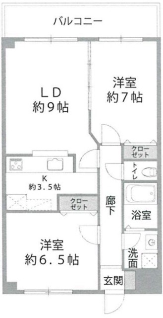 スプリングコートの間取り