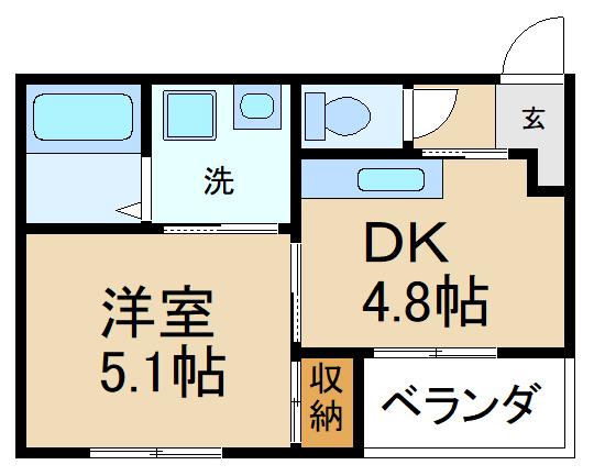 サムペアーズの間取り