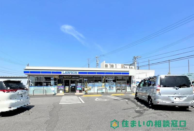 【岡崎市舳越町のアパートのコンビニ】