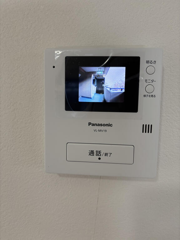 セキュリティ　TVモニタホンです。
