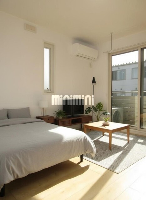 居室・リビング　本画像はＣＧで作成しており、実際に家具等は置かれておりません