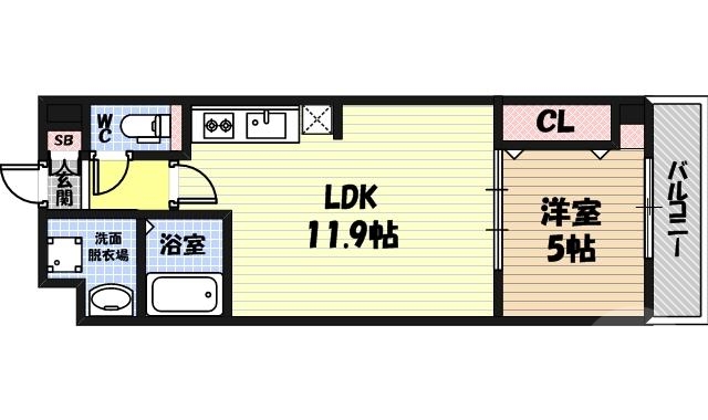 プリモアネッソの間取り