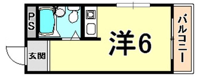 パラツィーナ武庫之荘の間取り