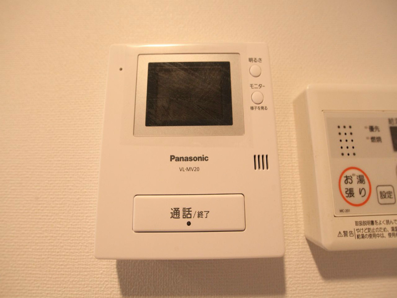 セキュリティ　TVモニター付インターホン