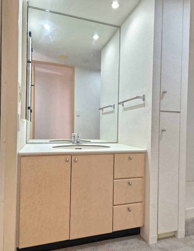 洗面設備　独立洗面化粧台あり