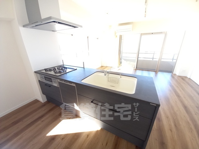 キッチン　1701号室写真