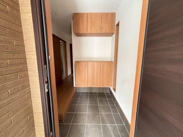 玄関　元宮町貸家