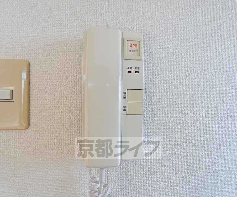 セキュリティ　インターホン受話器です。