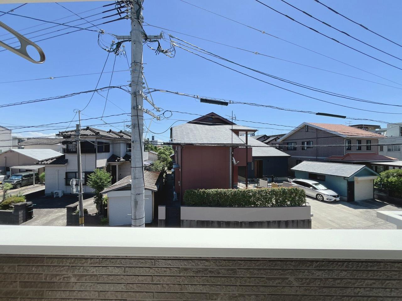 眺望　高い建物がなく、視界良好☆
