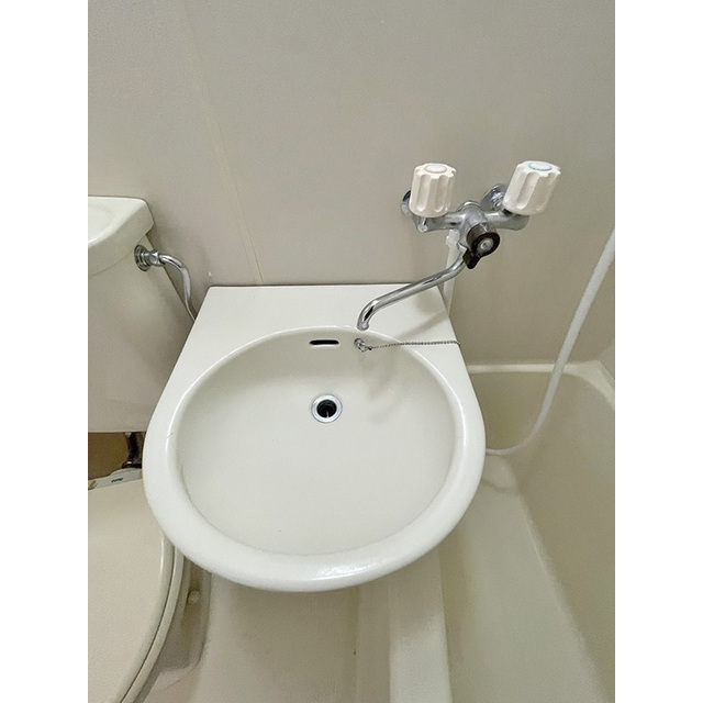 洗面設備　洗面付き