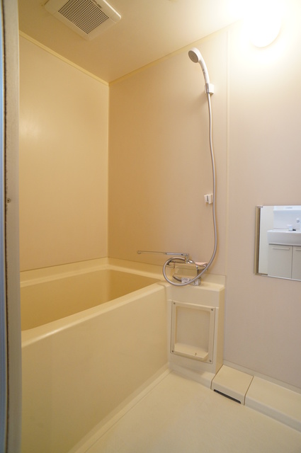 バス・シャワールーム　バストイレ別なので、ゆったりお風呂にもつかれますね♪