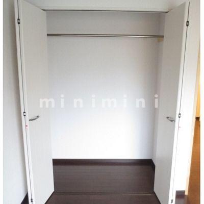 収納　※写真は別号室のものですので現状優先させていただきます。