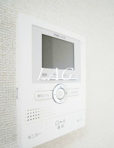 セキュリティ　モニター付きインターフォンです。