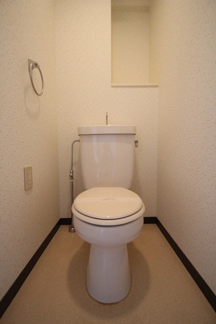 トイレ　同物件、別号室のものです。