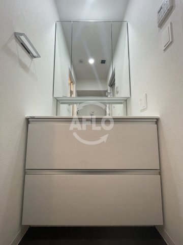 洗面設備　グリュックメゾンF-SAGISU（グリュックメゾンエフサギス