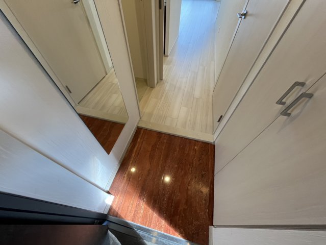 玄関　落ち着いた玄関です